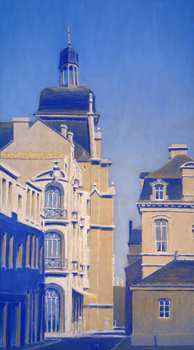 Les Sables, vers la plage by François Cusson, Painting for Sale on Select