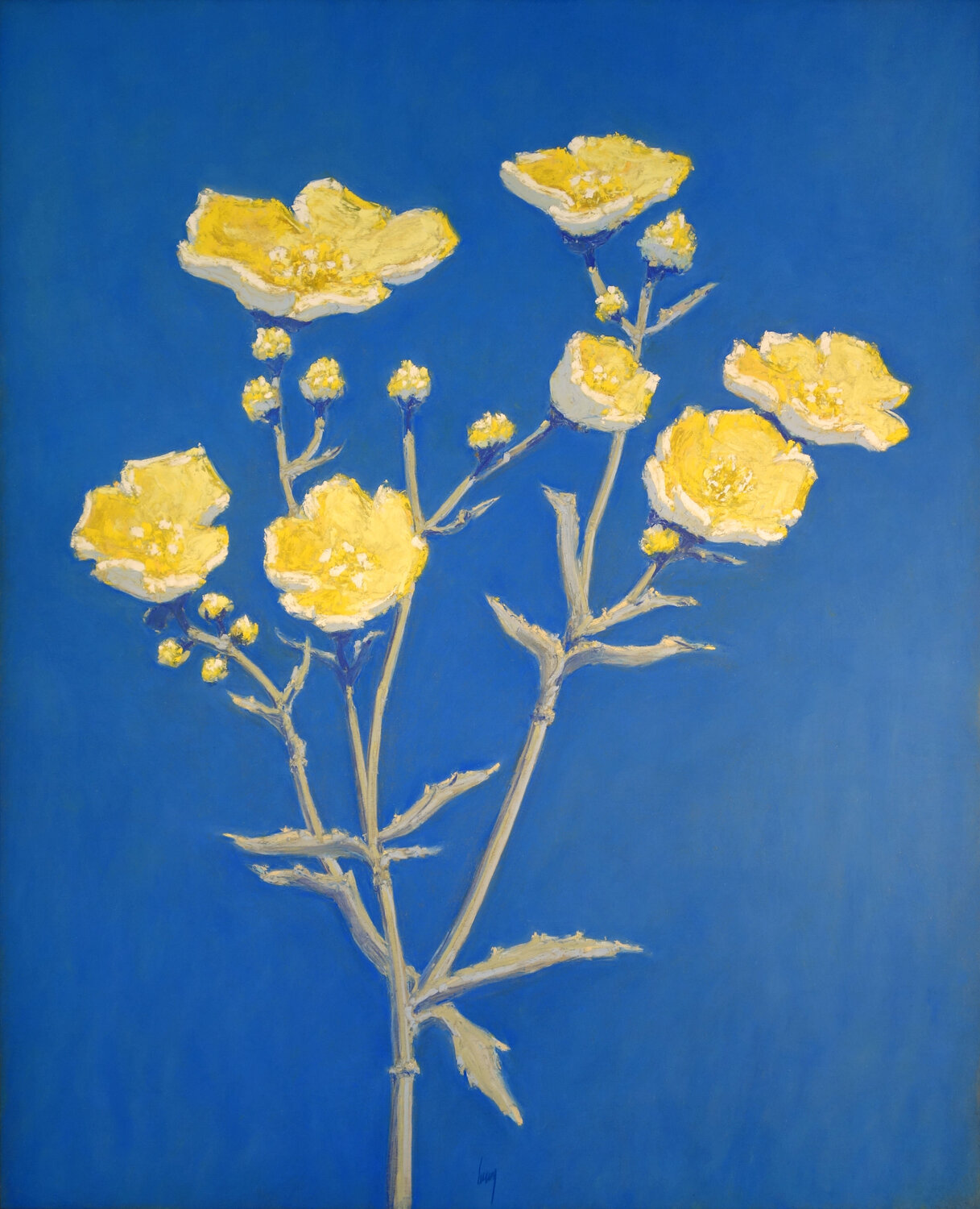Boutons d'or François Cusson Original painting for sale