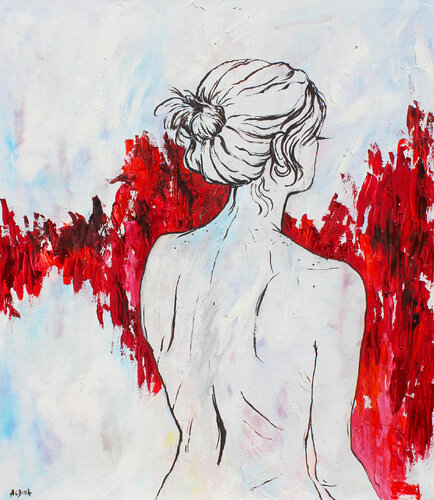 Woman #05 by Albina Onda, Painting for Sale on Select