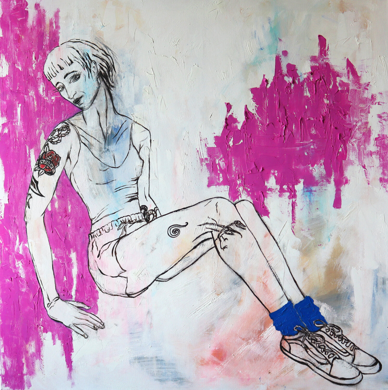 Sofia Albina Onda Original painting for sale