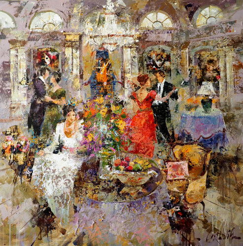 Magic room by Josep Costa Vila, Painting for Sale on Select