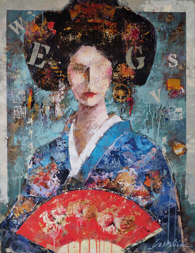 GEISA by Josep Costa Vila, Painting for Sale on Select