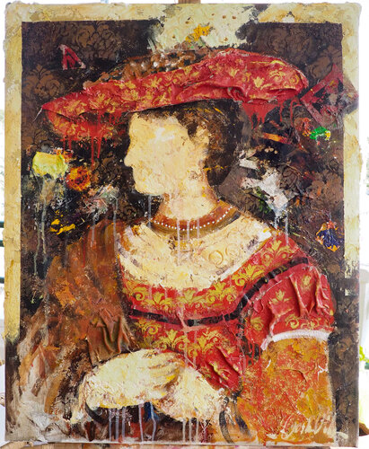 My Rembrant by Josep Costa Vila, Painting for Sale on Select