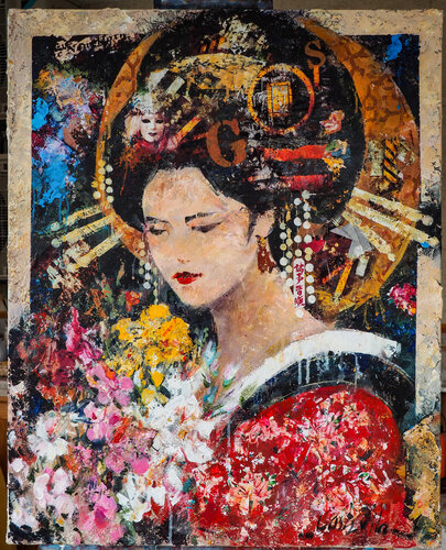 Geisa como pretexto by Josep Costa Vila, Painting for Sale on Select