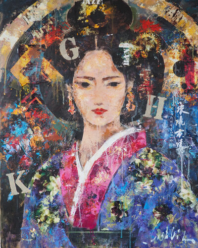 My Beautiful Woman by Josep Costa Vila, Painting for Sale on Select
