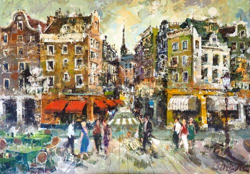 Amsterdam von Josep Costa Vila, Malerei kaufen auf Select