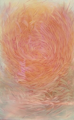 Ondes et particules by Sylvain Stellaire, Painting for Sale on Select