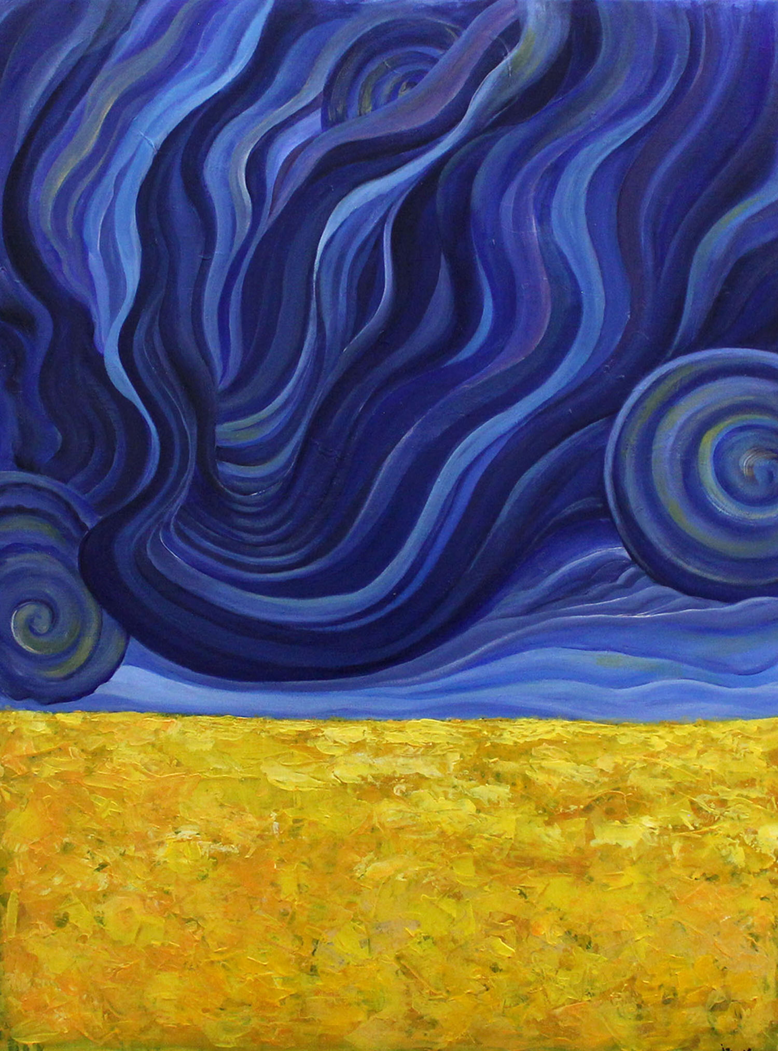 Blue clouds
