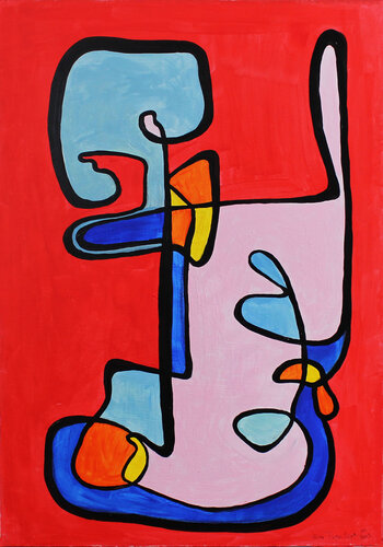 Tender kisses by Irina Tsypilova, Painting for Sale on Select