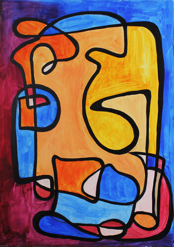 Two souls by Irina Tsypilova, Painting for Sale on Select