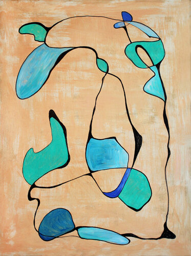 Aquatic by Irina Tsypilova, Painting for Sale on Select