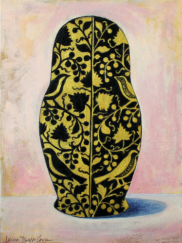 Ornamental Mystery by Irina Tsypilova, Painting for Sale on Select