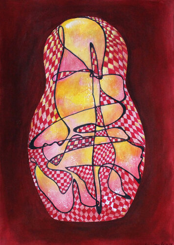 Inner Light by Irina Tsypilova, Painting for Sale on Select
