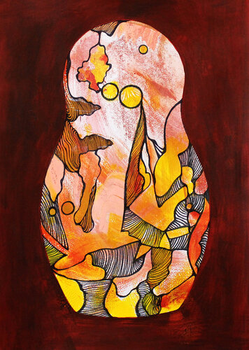 Inner Light I by Irina Tsypilova, Painting for Sale on Select