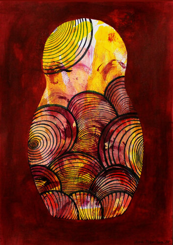 Inner Light II by Irina Tsypilova, Painting for Sale on Select