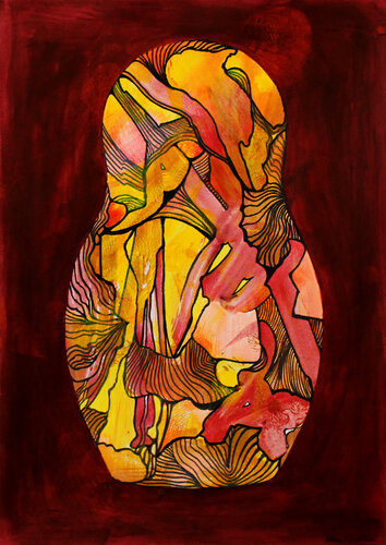 Inner Light IV by Irina Tsypilova, Painting for Sale on Select