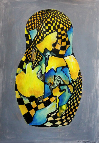 Inner Light V by Irina Tsypilova, Painting for Sale on Select