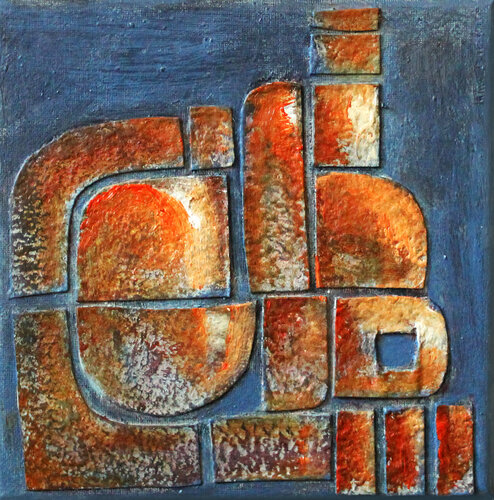 Matryoshka Geometry by Irina Tsypilova, Painting for Sale on Select