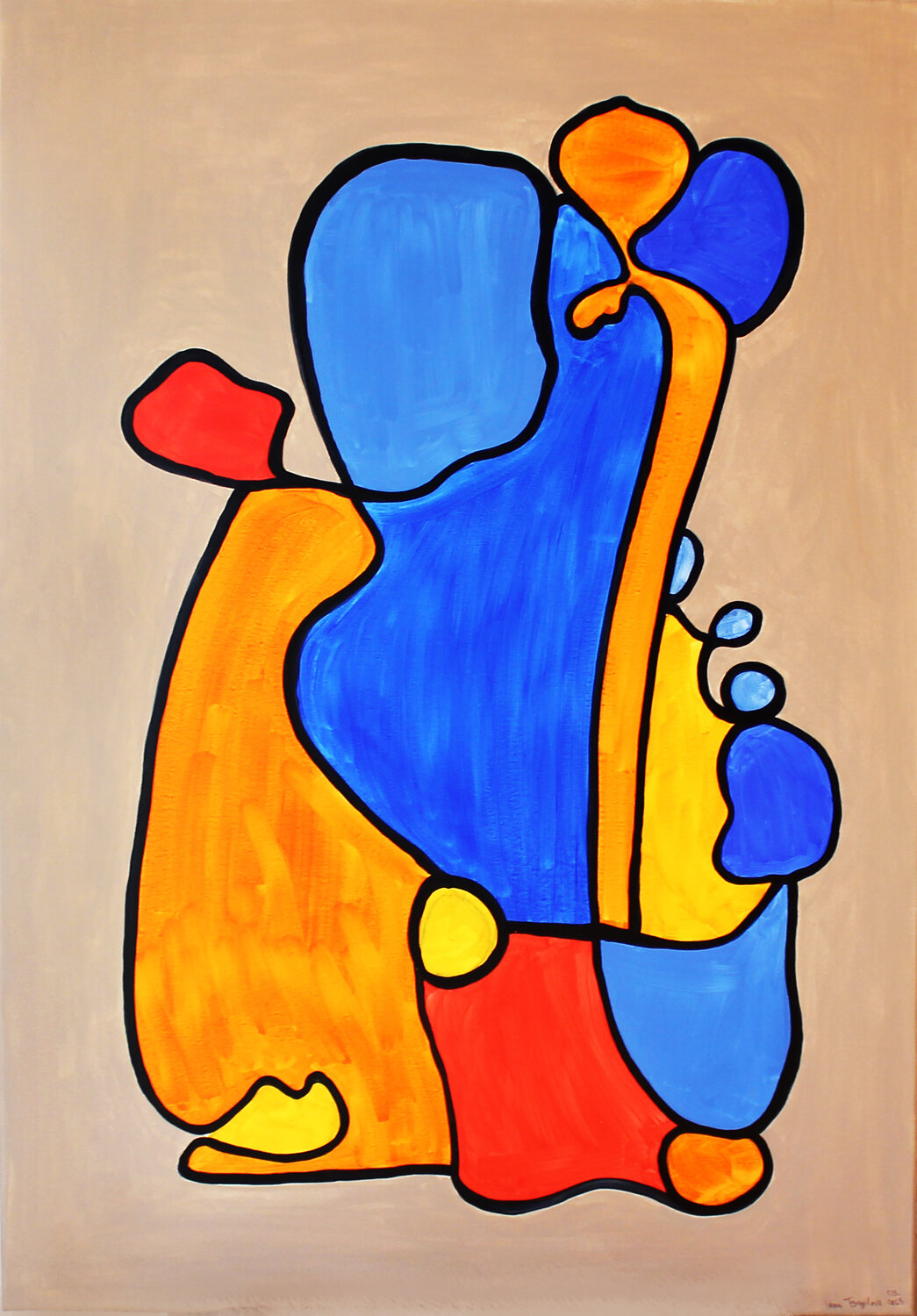 Big Orange Fantasy Irina Tsypilova Original painting for sale