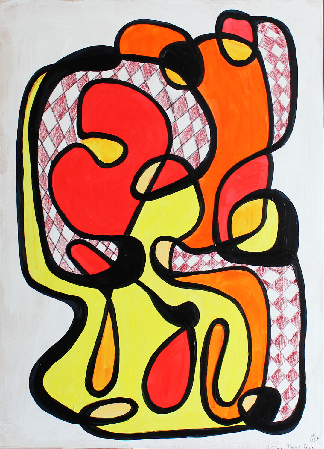 Incredible Stories VI Irina Tsypilova Original painting for sale