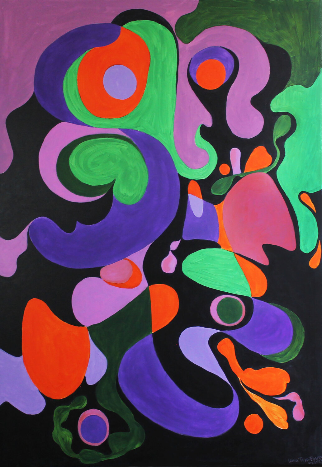 I love it when you are around Irina Tsypilova Original painting for sale