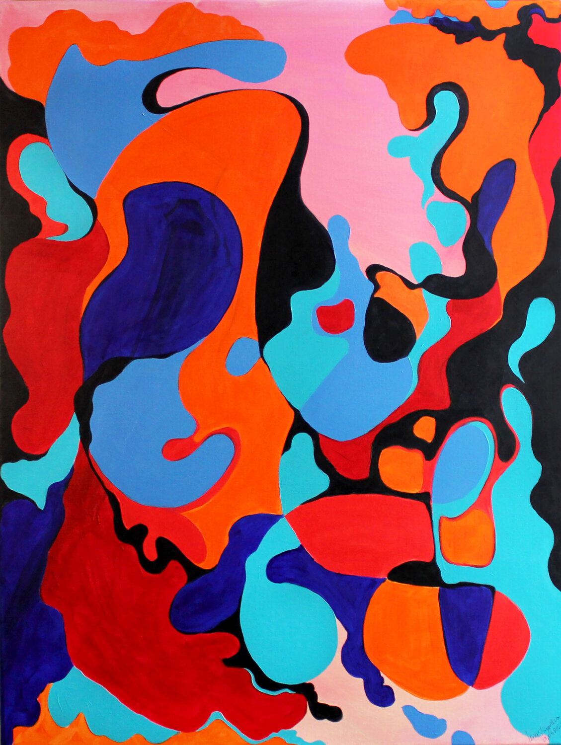 Joy overflowing my heart Irina Tsypilova Original painting for sale