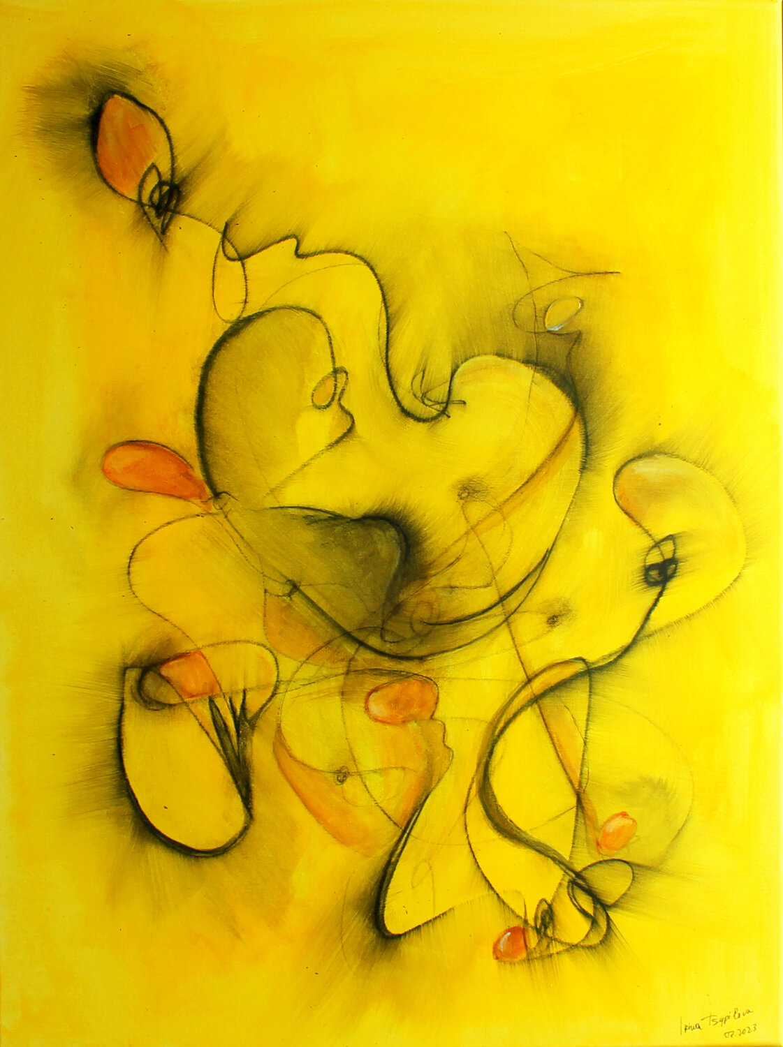 Dancing on the Star Irina Tsypilova Original painting for sale