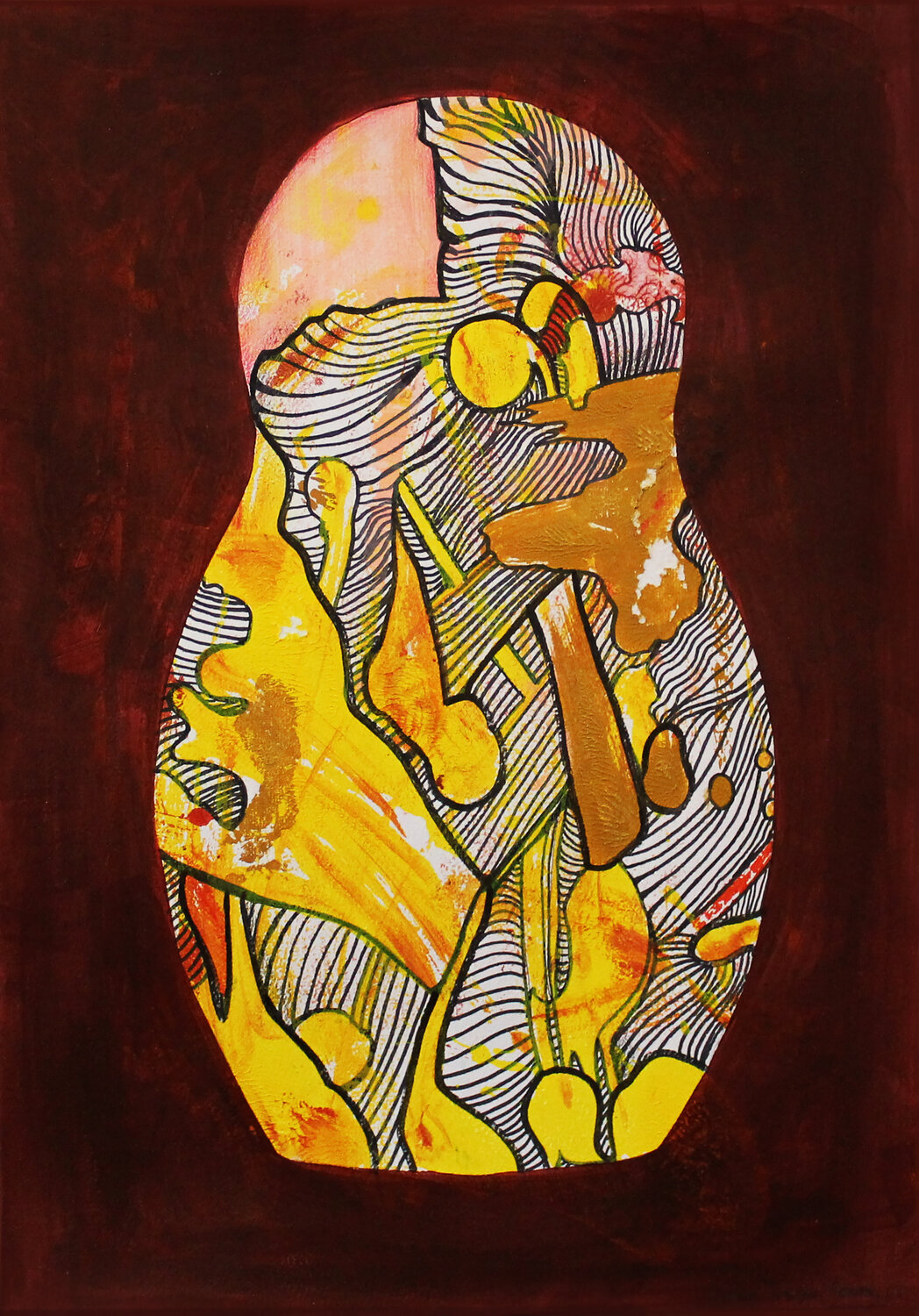 Inner Light III Irina Tsypilova Original painting for sale