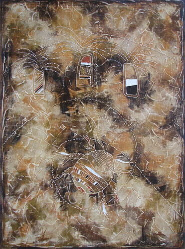 Composition No. 10 by Vasili Zianko, Painting for Sale on Select