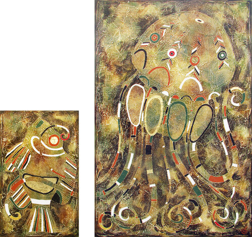 GUTTA-PERCHA HUNTER (diptrich) by Vasili Zianko, Painting for Sale on Select