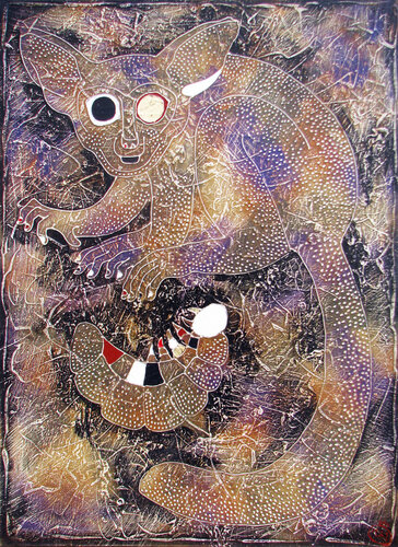WHO IS HERE? by Vasili Zianko, Painting for Sale on Select