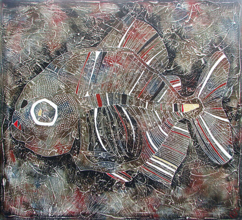 Objekt №2. SERRASALMUS (3) by Vasili Zianko, Painting for Sale on Select