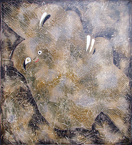 WORK ISN’T GOING ANYWHERE by Vasili Zianko, Painting for Sale on Select