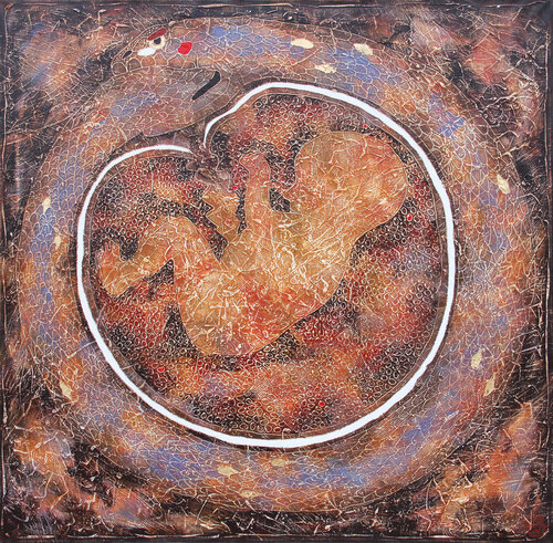 SIGNUM TEMPORIS (SIGN OF THE TIMES) by Vasili Zianko, Painting for Sale on Select