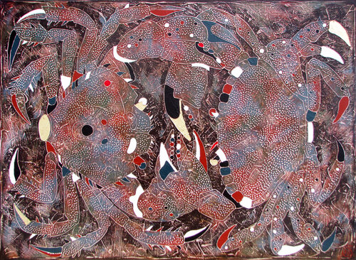 CONFRONTATION by Vasili Zianko, Painting for Sale on Select