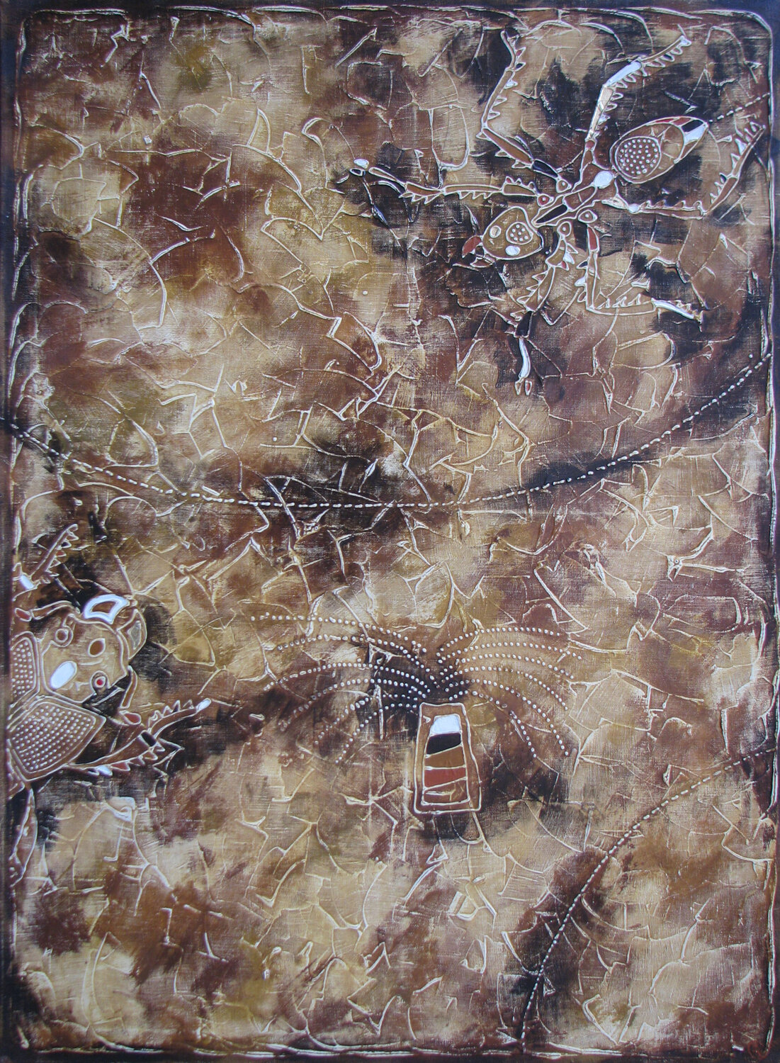 Composition No. 2 Vasili Zianko Original painting for sale