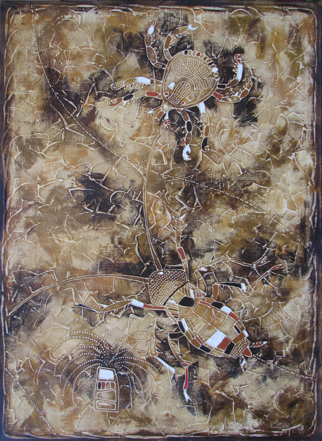 Composition No. 4 Vasili Zianko Original painting for sale