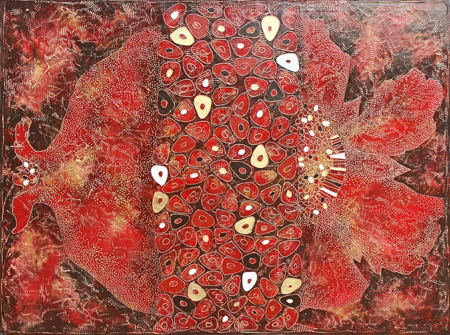 POMEGRANATE JUICE Vasili Zianko Original painting for sale