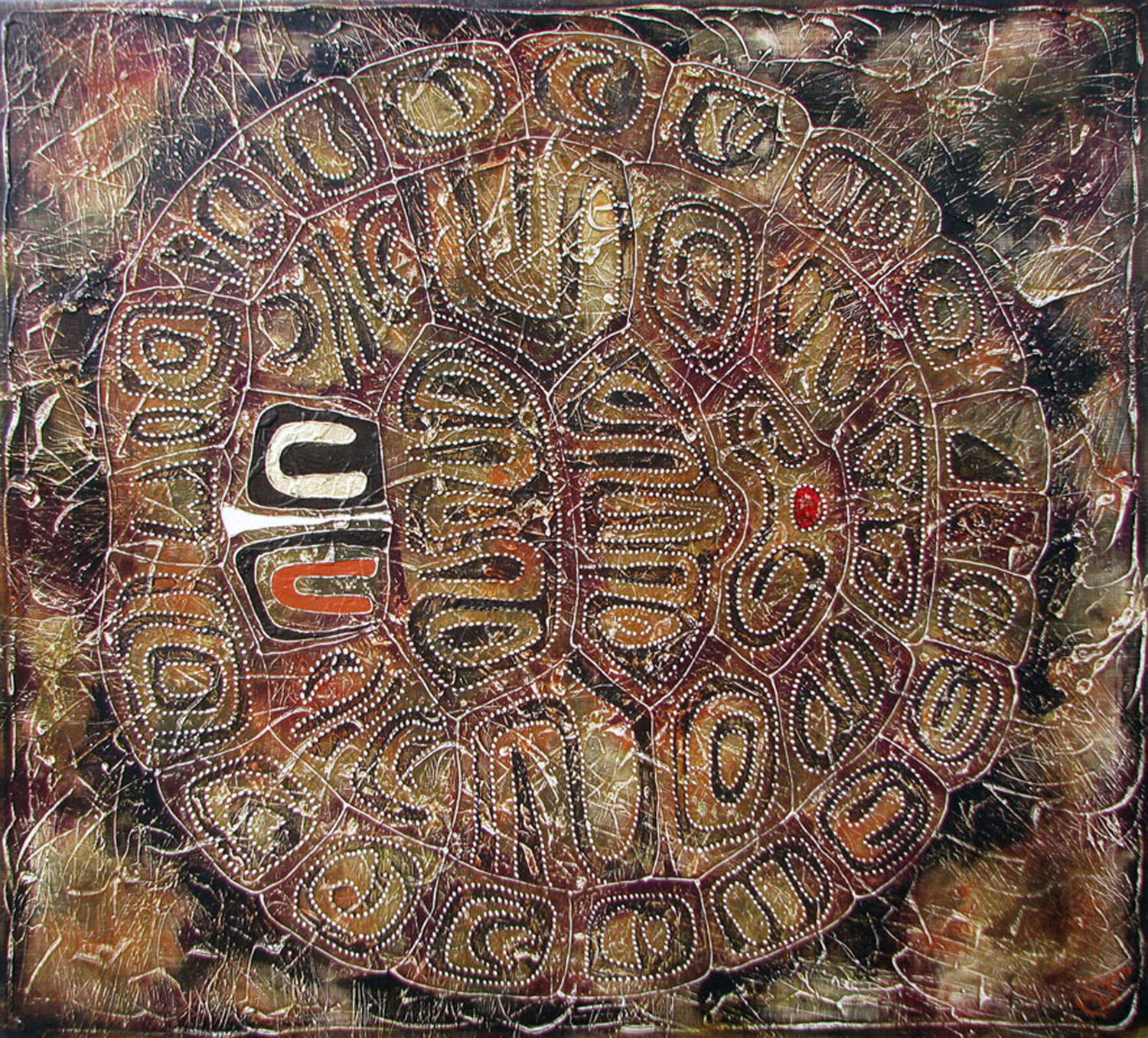 Objekt №3. PSEUDEMYS (5) Vasili Zianko Original painting for sale