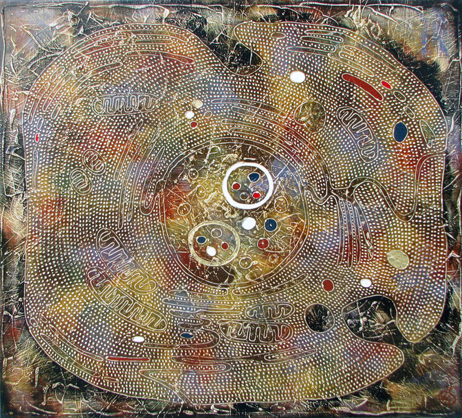 Objekt №4. HOMO (1) Vasili Zianko Original painting for sale