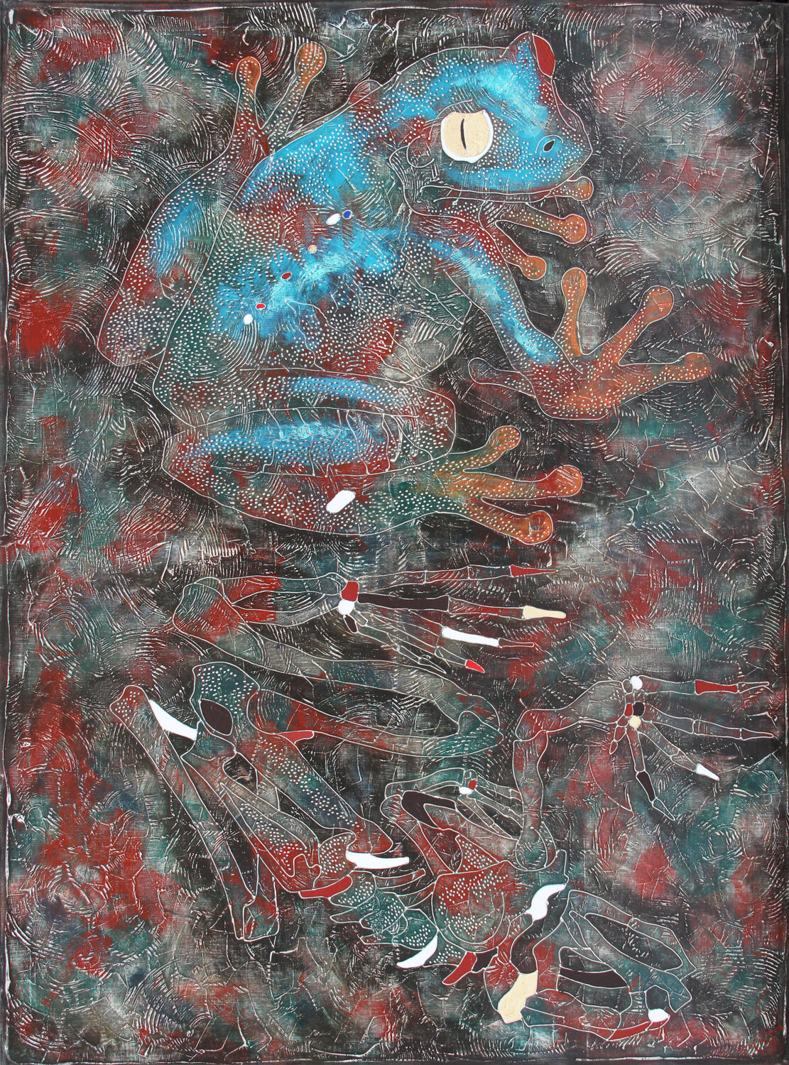 THROUGH THE TIME Vasili Zianko Original painting for sale