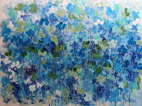 Blue in Paradise by Rakhmet Redzhepov, Painting for Sale on Select