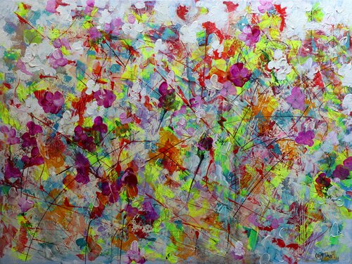 Purple  in Paradise by Rakhmet Redzhepov, Painting for Sale on Select