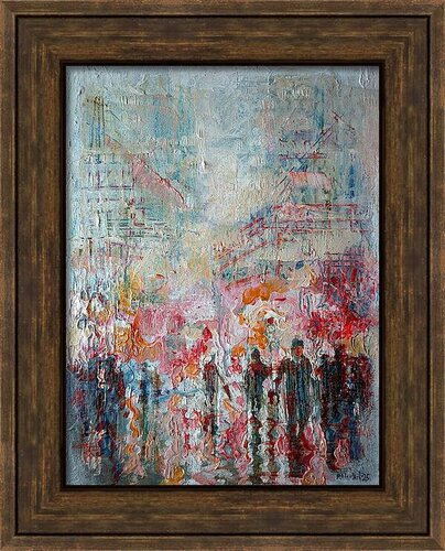 Urban Scetch by Rakhmet Redzhepov, Painting for Sale on Select