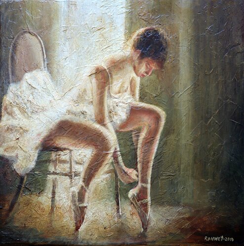 ALEGRO  (BALLET SERIES) by Rakhmet Redzhepov, Painting for Sale on Select