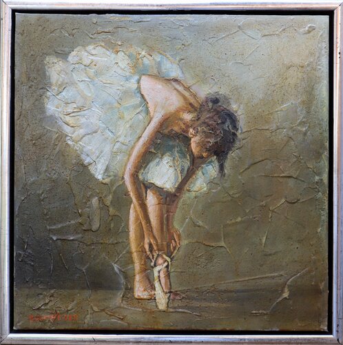 Before the Dance (Ballet series) von Rakhmet Redzhepov, Malerei kaufen auf Select