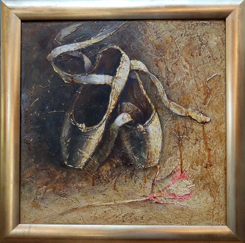 Vintage Pointes, (Ballet series) von Rakhmet Redzhepov, Malerei kaufen auf Select