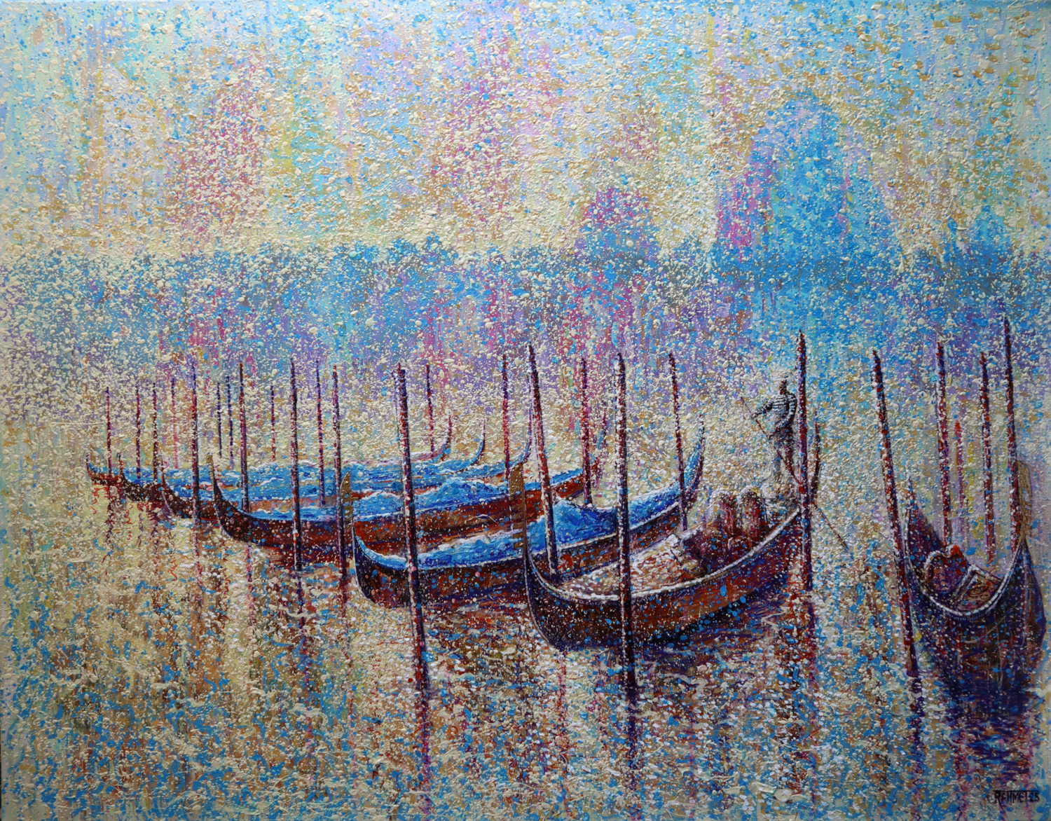 Favorite  Venice Rakhmet Redzhepov Original painting for sale