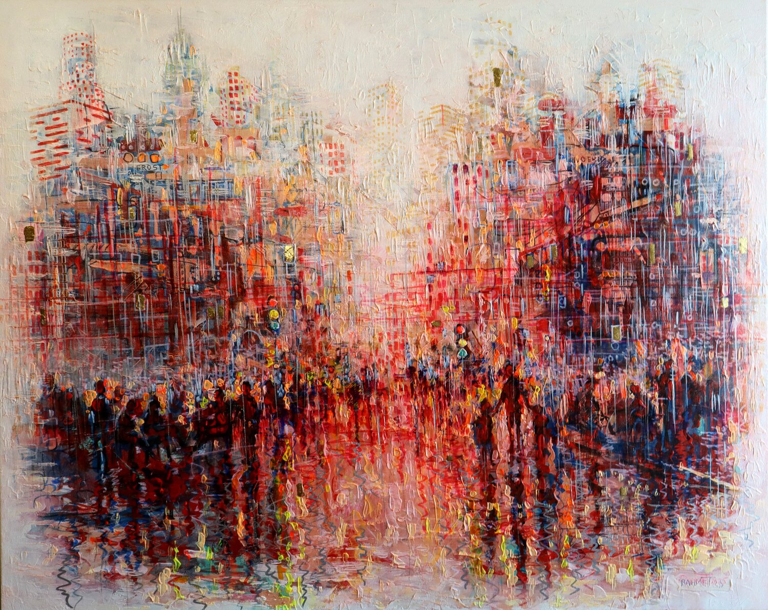 After the Summer Rain Rakhmet Redzhepov Original painting for sale