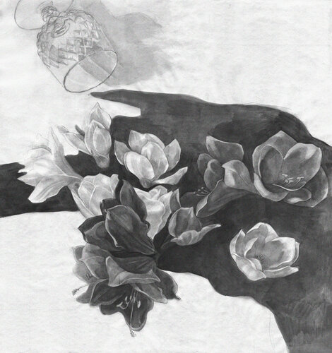 Nostalgie by Polina Maykova, Drawing for Sale on Select